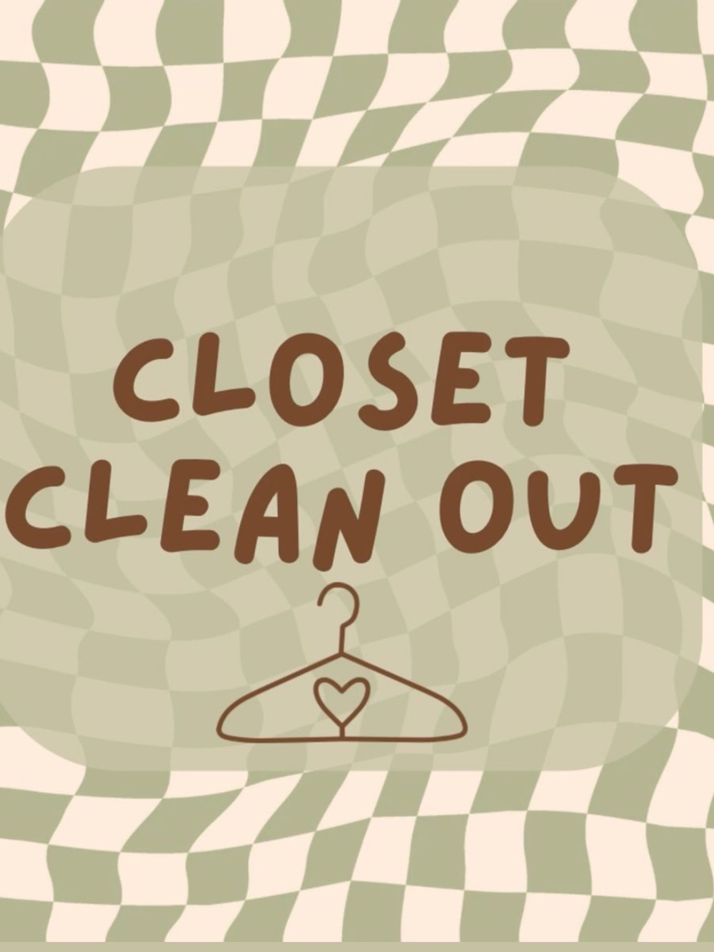 Closet clean out !!!